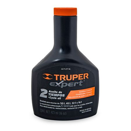 Aceite Sintético Dos Tiempos Truper 16 onzas