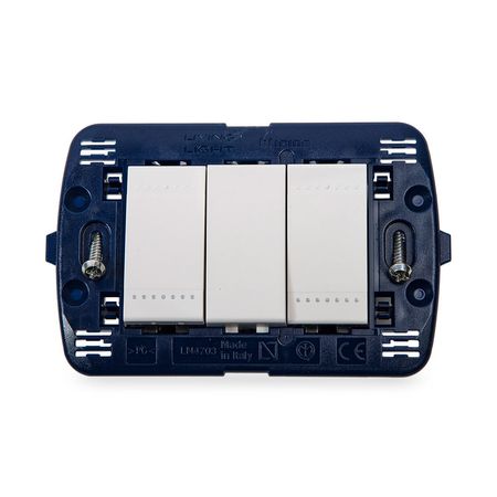 Interruptor Unipolar doble Light Bticino