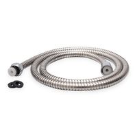 Manguera para Ducha Teléfono Cromada de Acero 140cm