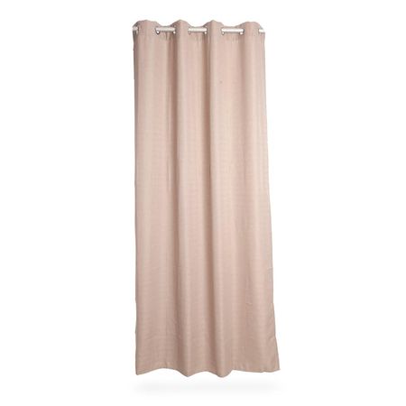 Cortina de Tela Poliéster 140x250cm Orange Taupe