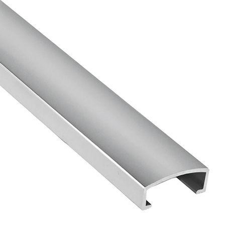 Listelo Decorativo Curvo 20mm Aluminio Brillo Kantu