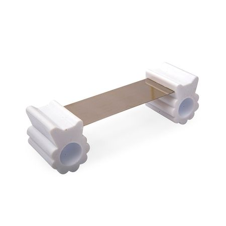 Retenedor Flexible de Puertas Inofix Modelo Flexible PVC Blanco