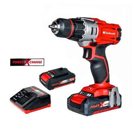 Taladro Einhell TE-CD 18/2 2BAT 1.5A 18V 10mm