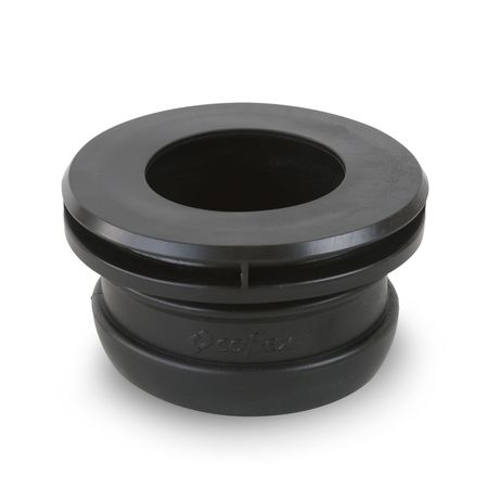 Cuello flexible para tubos de desagüe de 4