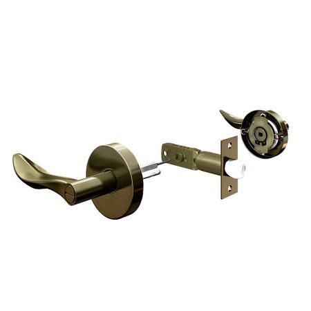 Manija para baño Onda Forte Bronce Antiguo