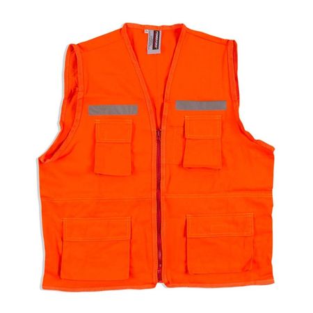 Chaleco de Drill Naranja Werken Económico Talla L