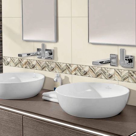 Listelo Cerámico Ayamonte Satinado 44.34x7.2cm