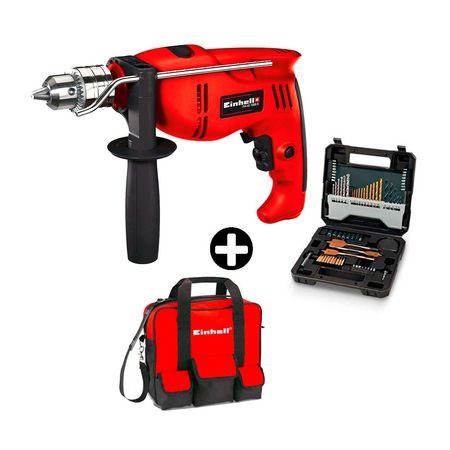 Taladro Percutor Einhell THID 1000 E 1010W 1/2'' Rojo