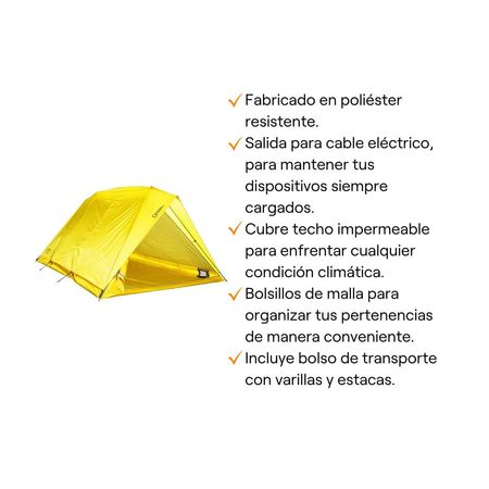 Carpa para 4 personas Cherokee IV National Geographic