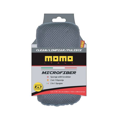 Esponja de Microfibra MOMO Modelo AC001 Gris