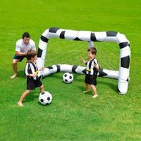 Arco de Fútbol PVC Bestway 213x122x137cm con Válvulas de Seguridad