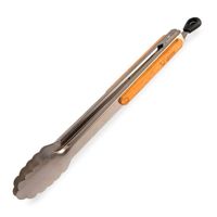 Pinzas BBQ Master Wayu de Acero Inoxidable y Mango de Madera Acacia