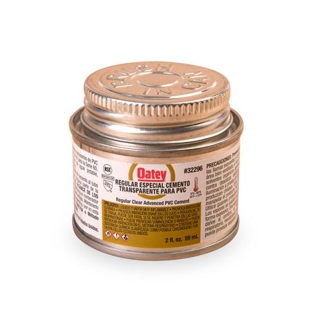 Pegamento Regular Dorado Oatey 2 oz Para Tuberías de PVC
