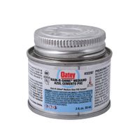 Pegamento de PVC Oatey Rain Celeste 2 Oz