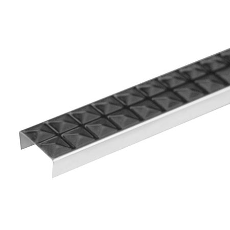 Perfil Pulido Cuadrado Inox 250cm Nefusac