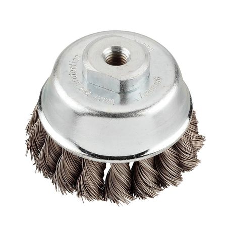 Cepillo copa para amoladora Aggrflex 0.5mm 65 M14 Kwb