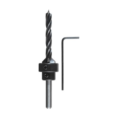 Broca Avellanadora Espiral KWB Modelo 513104 de Acero 4mm