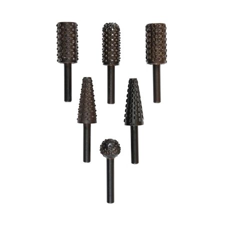 Juego de escofinas para metales y madera x6u KWB