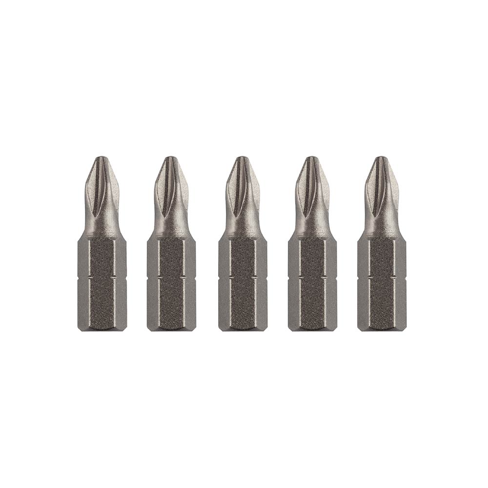 Puntas Basic Use de acero 25mm PH1 x5u KWB
