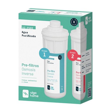 Filtro de Agua Vigahome Osmosis Inversa Carbón y Sintético