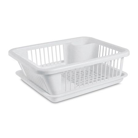 Escurridor de Platos Chico Duraplast Blanco Granito