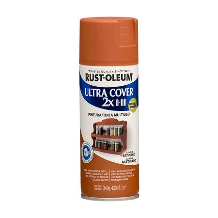 Spray Ultra Cover 2X Canela Satinado 340g