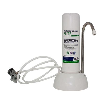 Purificador de agua Sole Perfect Sobre Lavadero 2L/min Blanco