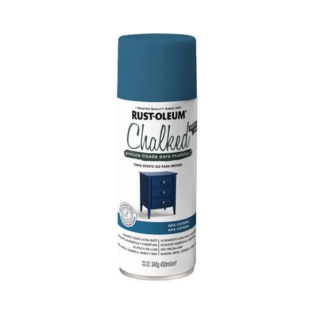 Spray Chalked Aerosol Azul Costeño 340 gramos Rust Oleum