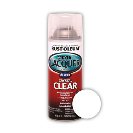 Spray Automotive Laca Acrílica Transparente 340 gramos Rust Oleum