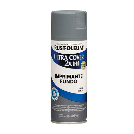 Spray Ultra Cover 2X Imprimante Gris Mate 340 gramos