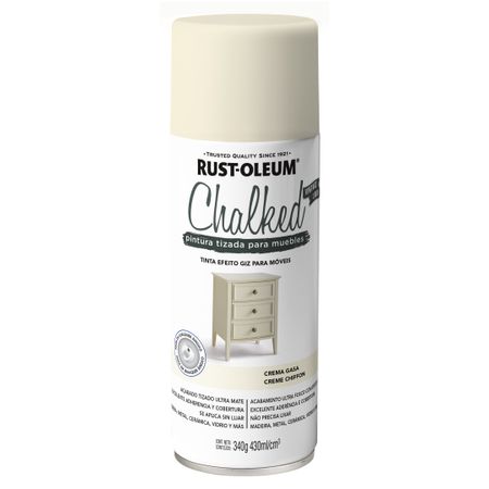 Spray Chalked Aerosol Crema Gasa 340 gramos Rust Oleum