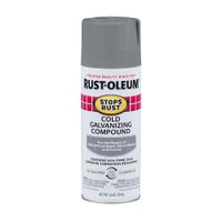 Spray Metal Protection Rust Oleum Galvanizado Gris 454g