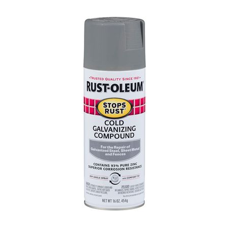 Spray Metal Protection Rust Oleum Galvanizado Gris 454g