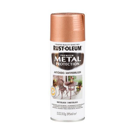 Spray Metal Protection Metálico Oro Rosa 312 gramos Rust Oleum