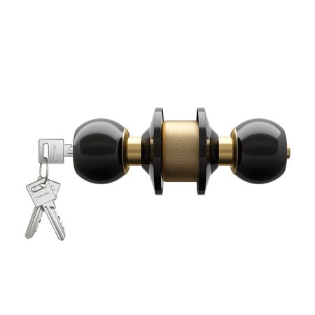 Cerradura Travex para dormitorio Bronce Quemado