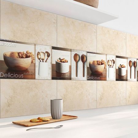 Listelo para cocina Wooden 45x15cm Kantu