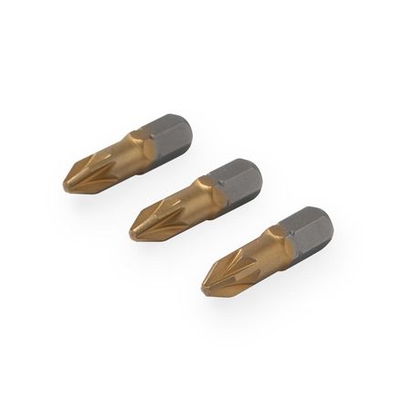 Punta de destornillador Pozidriv MaxGrip 2x25mm x 3 unidades Bosch