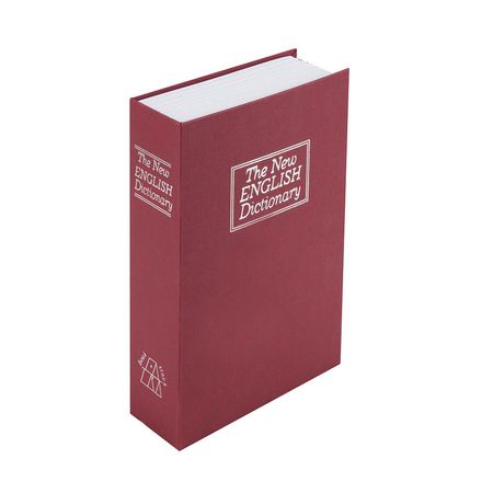 Caja de Seguridad Libro Werken Modelo BS05MPCR Acero Rojo