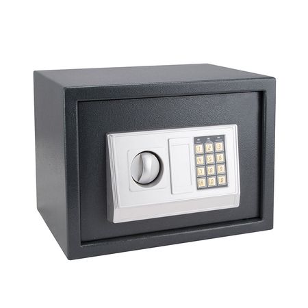 Caja Fuerte Electrónica Werken Modelo Electrónica de Acero Brillante 25x35x25cm