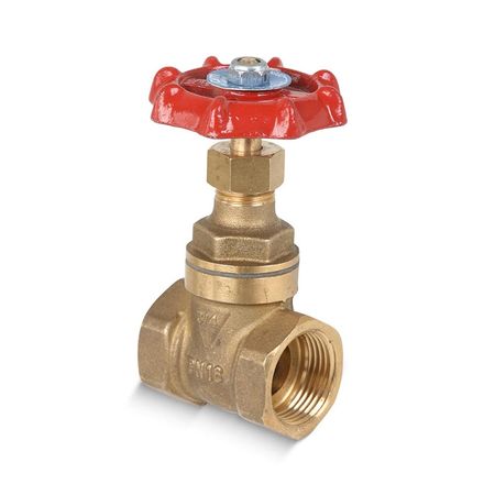 Válvula de Acero Cim Compuerta 3/4' Color Oro Alta Resistencia