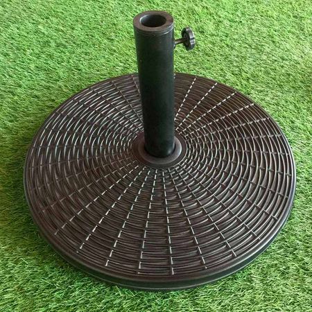 Base sólida HDPE + cemento sombrilla central 25 kg