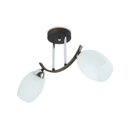 Lámpara Colgante Galatea 2 Luces Orange