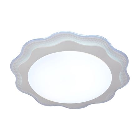Plafón Ondas 24W Blanco 3 Luces Dixon