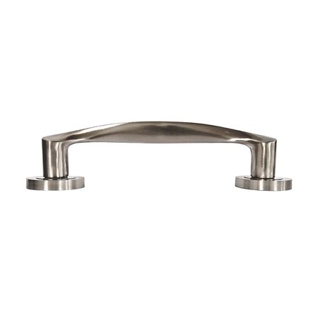 Tirador de Aluminio Eurolocks Modelo Napoles 50x250mm Brillante Plata