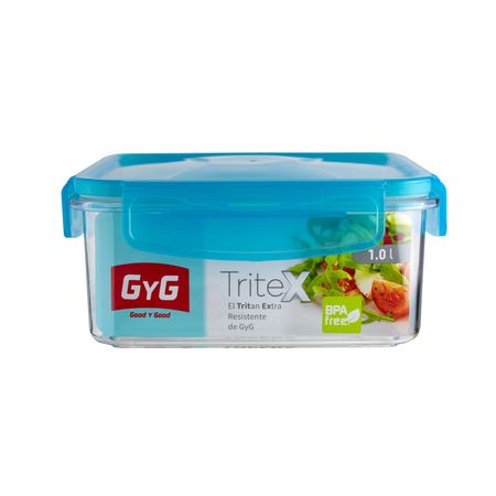 Taper tritex cuadrado 1.1 litro Basa
