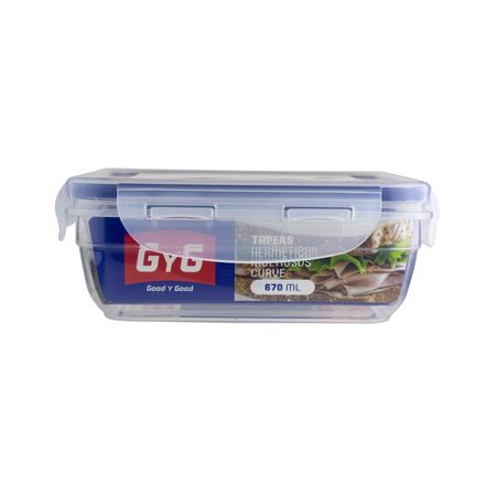 Taper Curve Cuadrado 670ml Basa