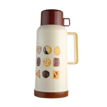 Termo Basa Design 1.8 litros Cookies Blanco Polipropileno