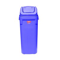 Papelera Rino vaiven 140 litros azul Basa