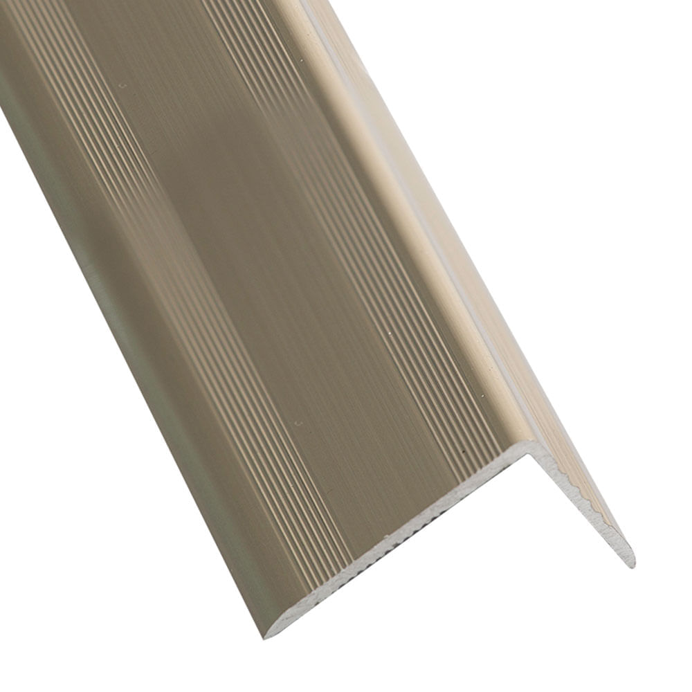Borde Peldaño Aluminio Bronce Mate 240 Cm Kantu
