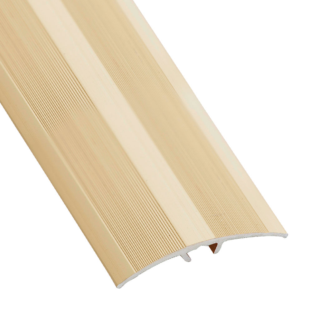 Guía de Transición Aluminio Champagne Mate 240cm Kantu